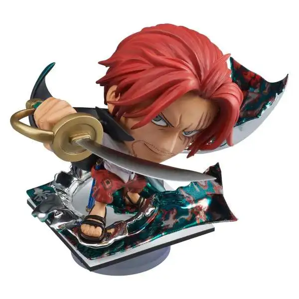 One Piece Shokugan Niformation Shanks 4-Inch Tsukuru Figure