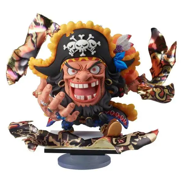 One Piece Shokugan Niformation Marshall D. Teach 4-Inch Tsukuru Figure