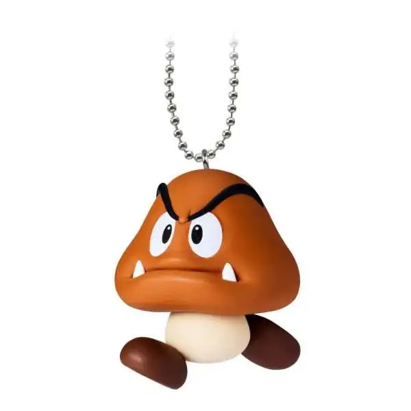 Super Mario Bros. Shokugan Collection Vol. 2 Goomba Mascot Charm Figure [Loose]
