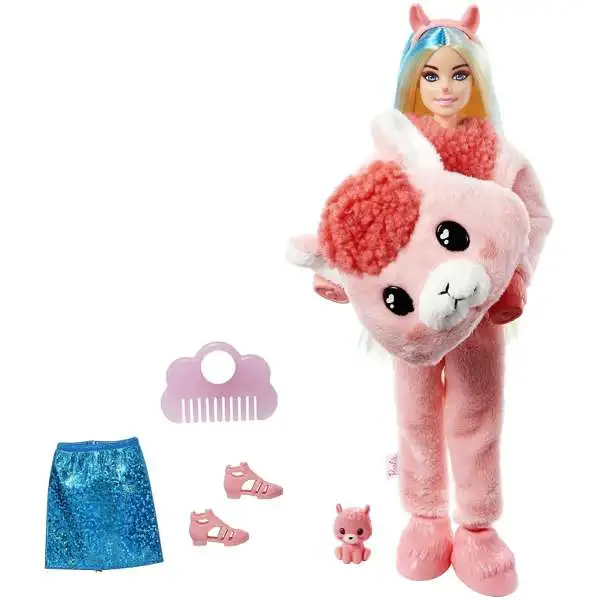 Barbie Cutie Reveal Fantasy Series Llama Surprise Doll [Damaged Package]