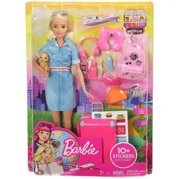 Dreamhouse Adventures Barbie Travel Doll
