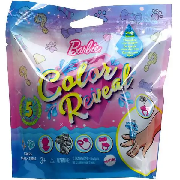 Barbie Color Reveal Shimmer Series Pets Surprise Doll [Diamond Shaped Case]