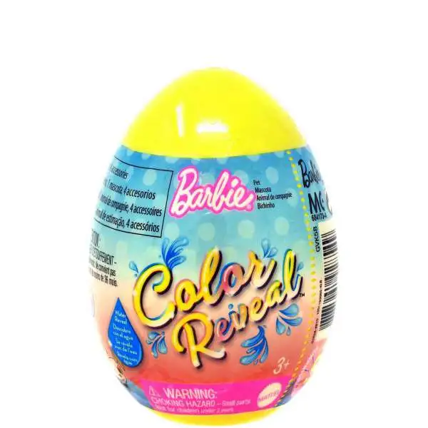 Barbie Color Reveal Easter Egg Series 1 Pet Surprise [RANDOM Color]