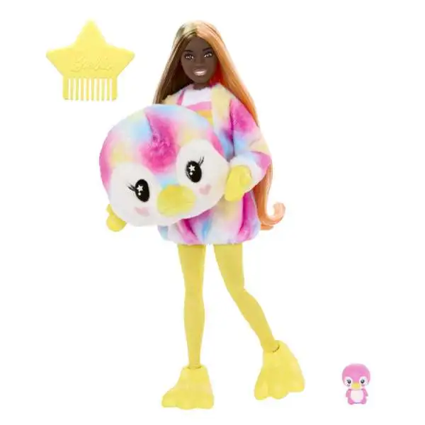 Barbie Cutie Reveal Color Dreams Series Penguin Surprise Doll