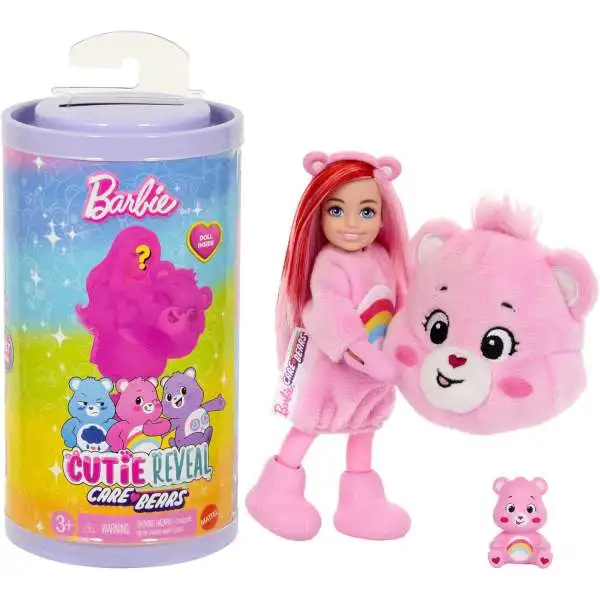 Barbie Cutie Reveal Care Bear Series Chelsea Surprise Doll
