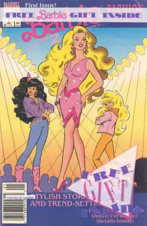 Marvel Comics Barbie Fashion #1 Comic Book