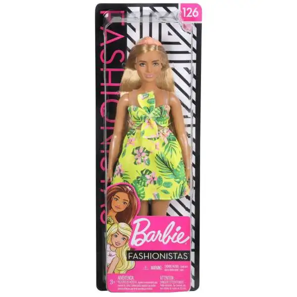 Fashionistas Barbie 13.25-Inch Doll #126 [Floral Dress]