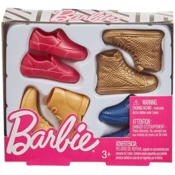 Barbie Accessory Pack: Ken Shoes, 4 Pairs