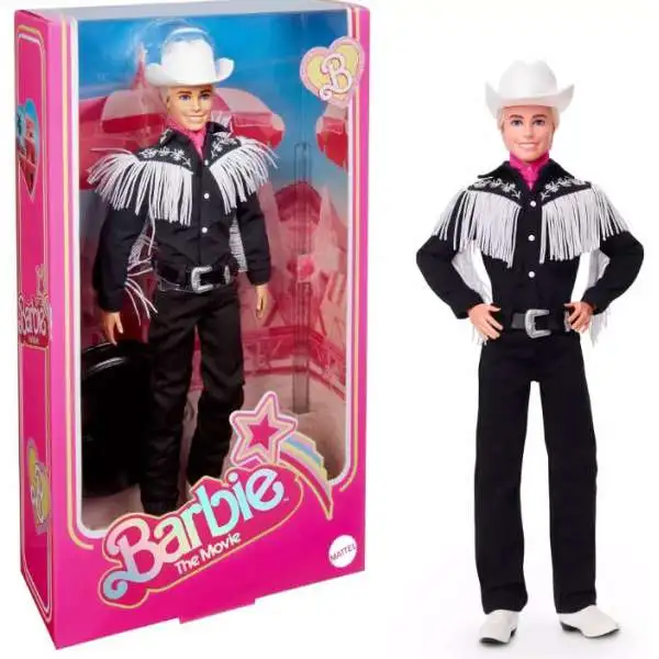 Barbie The Movie Ken Exclusive Doll [Black & White Western Outfit]