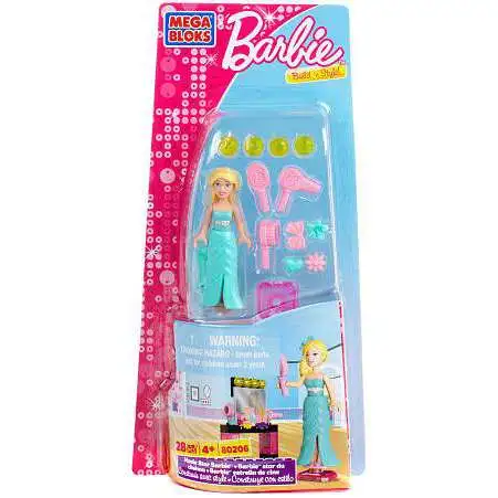 Mega Bloks Build 'n Style Movie Star Barbie Set #80206