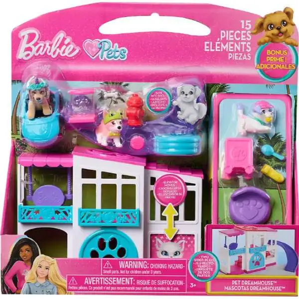 Barbie pet dreamhouse discount deluxe