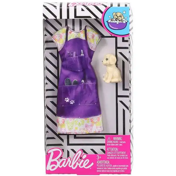 Barbie Career Outfit Pet Groomer With Puppy