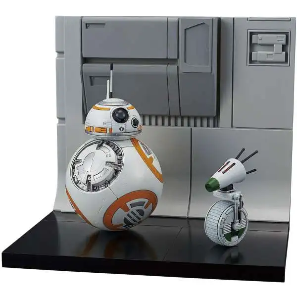 Star Wars BB-8 & D-O Diorama Set 6-Inch Plastic Model Kit