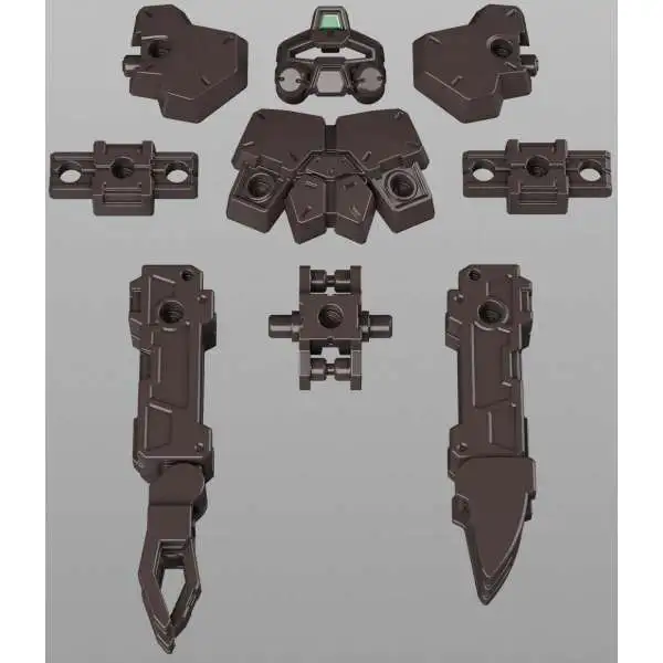 30 Minute Missions 30 MM RABIOT Base Attack Option Armor Model Kit Accessory #16 [Dark Brown]