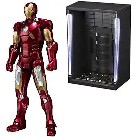 Marvel S.H.Figuarts Iron Man Mark VII & Hall Of Armor Set Action Figure