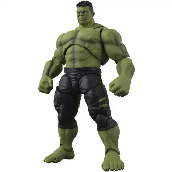 Marvel Avengers Infinity War S.H.Figuarts The Hulk Action Figure [Infinity War, Damaged Package]