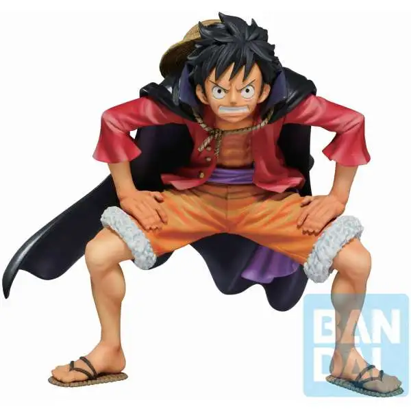 One Piece Ichibansho Monkey D. Luffy 3.9-Inch Statue Figure [One Piece Anniversary]