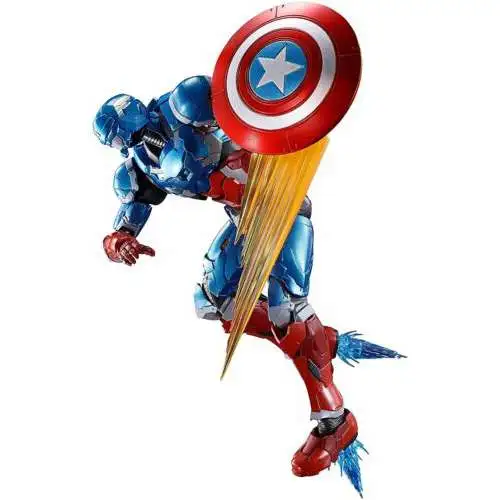 Marvel Tech-On Avengers S.H.Figuarts Captain America Action Figure [Tech-On Avengers]