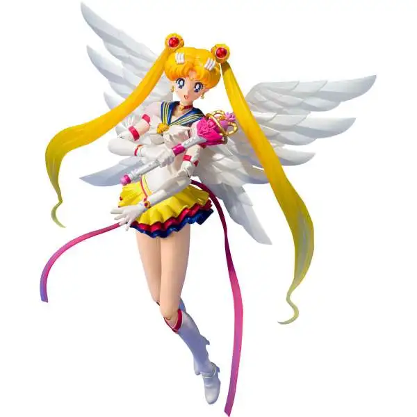 Pretty Guardian Sailor Moon S.H.Figuarts Eternal Sailor Moon 5.3-Inch Figure [Pretty Guardian]