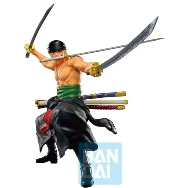 One Piece Signs of the Hight King Ichibansho Roronoa Zoro 4.7-Inch Collectible PVC Statue Figure [Damaged Package]