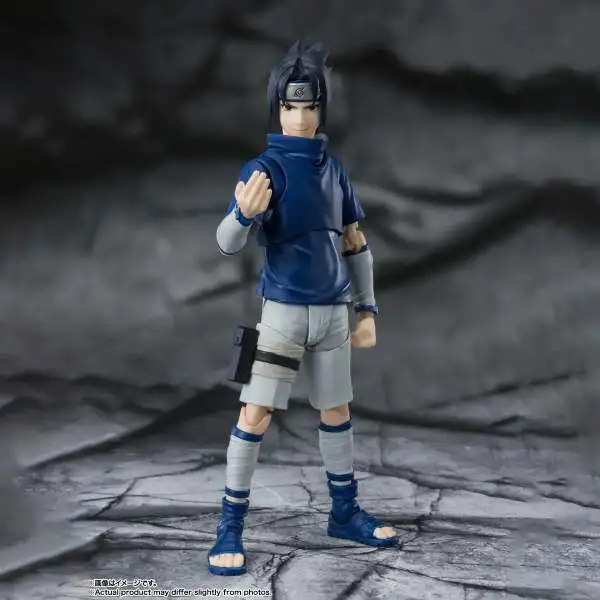 Tamashii Nations Naruto Shippuden S.H.Figuarts Sasuke Uchiha 5.3-Inch Collectable Figure [Ninja Prodigy of the Uchiha Clan Bloodline]