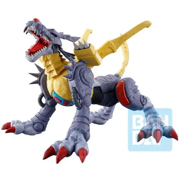 Digimon Ichibansho Figure Metalgarurumon 3.9-Inch Collectible PVC Figure (Pre-Order ships October)