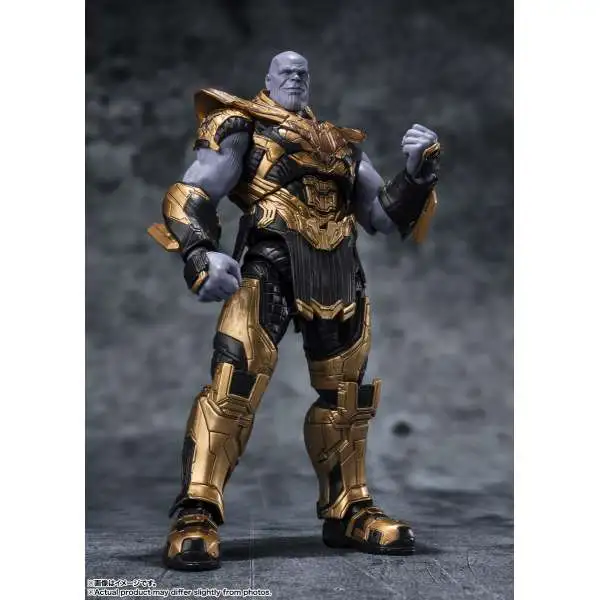 Marvel Avengers Endgame S.H. Figuarts Thanos Action Figure [Five Years Later 2023 Edition] (Pre-Order ships October)