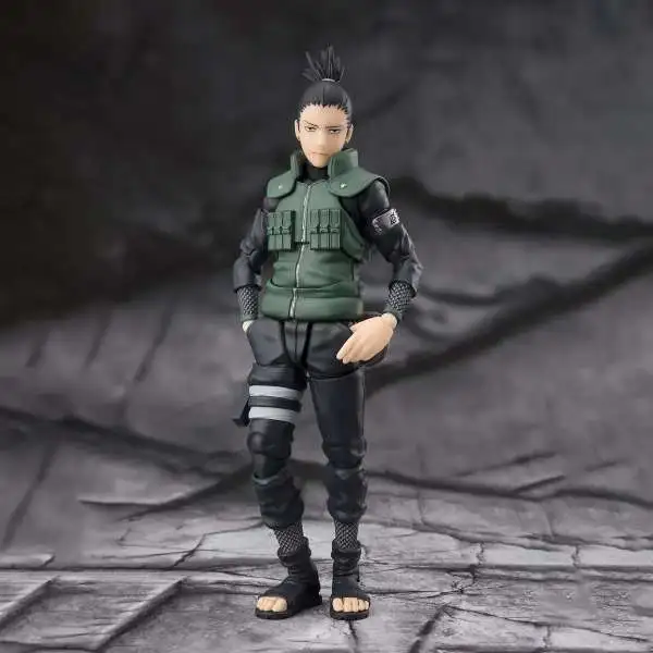 Tamashii Nations Naruto: Shippuden S.H.Figuarts Shikamaru Nara 5.7-Inch Collectable Figure [Brilliant Strategist]