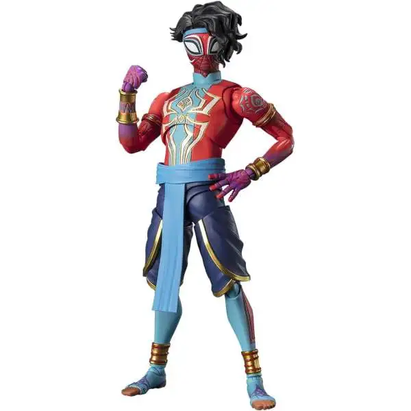 Tamashii Nations Marvel Spider-Man: Across the Spider-Verse S.H.Figuarts Spider-Man India 6.1-Inch Collectable Figure
