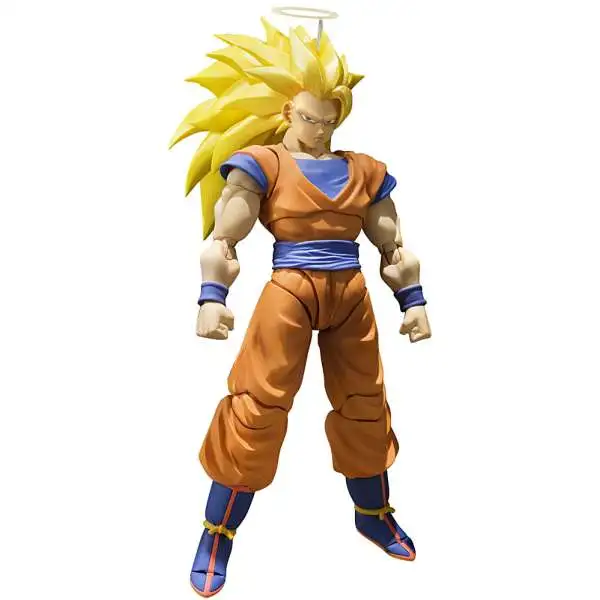 Tamashii Nations Dragon Ball Z S.H.Figuarts Super Saiyan 3 Goku 6.1-Inch Collectable Figure [Reissue]