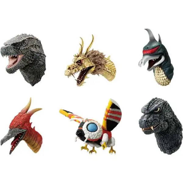 Godzilla x Kong The New Empire Ichibansho Zakka Godzilla Magnet Monster 1.6 to 2-Inch Box of 6 Magnets