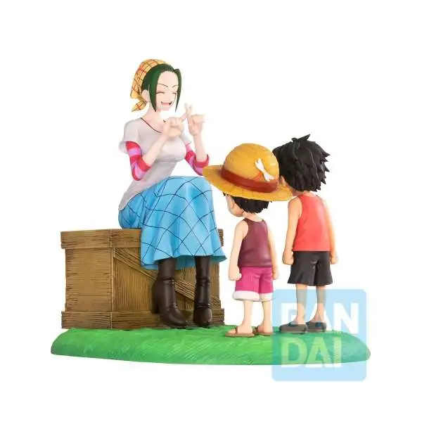 One Piece Revible Moment Ichibansho Memories of Foosha Village 5.1-Inch Collectible Figure [Road to Dawn]