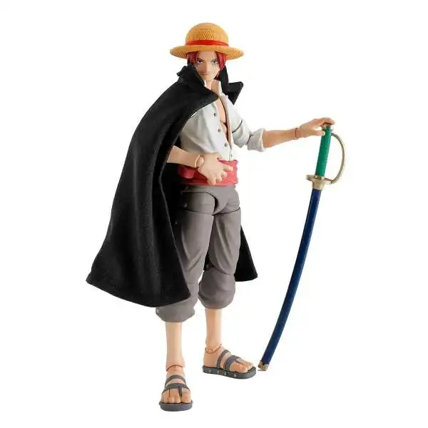 Tamashii Nations One Piece S.H.Figuarts Shanks & Monkey D. Luffy 6.5-Inch Collectible Figure [Childhood]