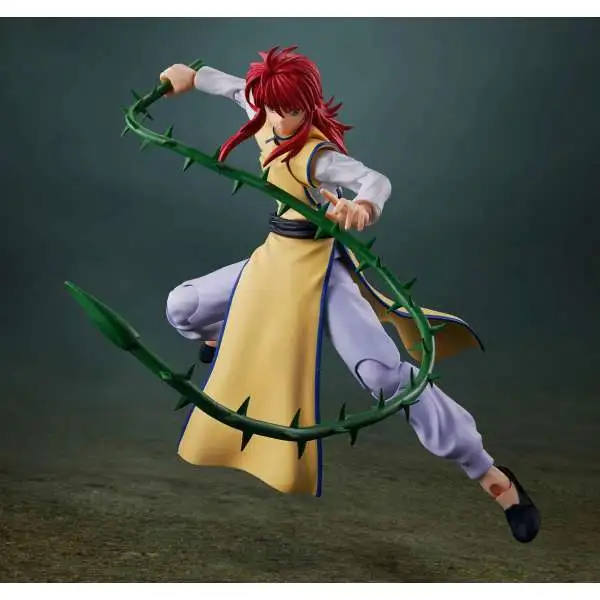 Tamashii Nations Yu Yu Hakusho S.H.Figuarts Kurama 5.9-Inch Collectable Figure (Pre-Order ships May)
