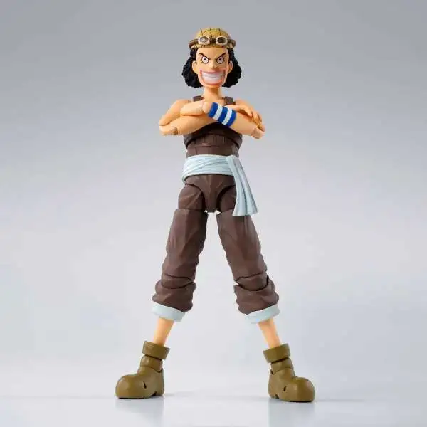 Tamashii Nations One Piece S.H.Figuarts Usopp 5.7-Inch Collectible Figure [Romance Dawn] (Pre-Order ships January)