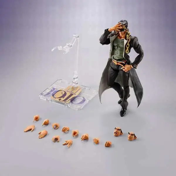 Tamashii Nations JoJo's Bizarre Adventure S.H.Figuarts Jotaro Kujo 6.7-Inch Collectible Figure (Pre-Order ships April)