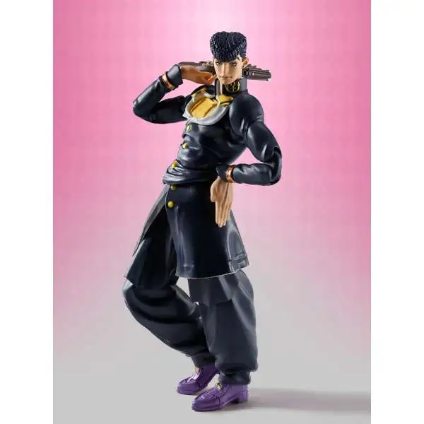 Tamashii Nations JoJo's Bizarre Adventure S.H.Figuarts Josuke Higashikata 6.3-Inch Collectable Figure (Pre-Order ships October)