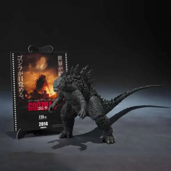 Tamashii Nations S.H.Monsterarts Godzilla [2014] 5.9-Inch Collectable Figure [Movie Graphic Plus] (Pre-Order ships June)