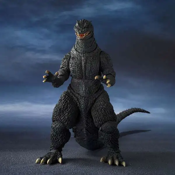 Tamashii Nations New Gotengo S.H.Monsterarts Godzilla [2004] 7.5-Inch Collectable Figure [Heat Ray Version] (Pre-Order ships June)