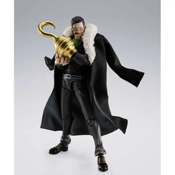 Tamashii Nations One Piece Marineford S.H.Figuarts Sir Crocodile 7.1-Inch Collectable Figure (Pre-Order ships October)