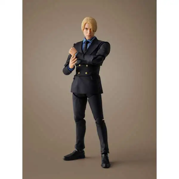 Tamashii Nations A Netflix Series: One Piece S.H.Figuarts Sanji 5.9-Inch Collectable Figure (Pre-Order ships November)
