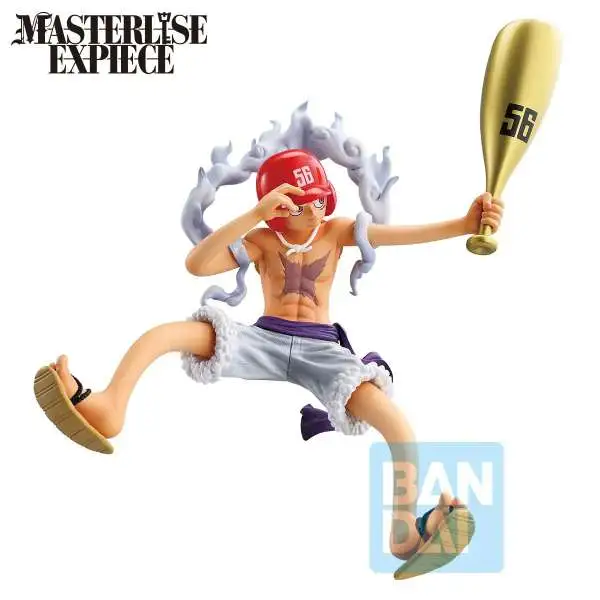 One Piece The Future of Imagination Masterlise Expiece Ichibansho Monkey D. Luffy Gear 5 7.9-Inch Collectible Figure [Baseball Version]