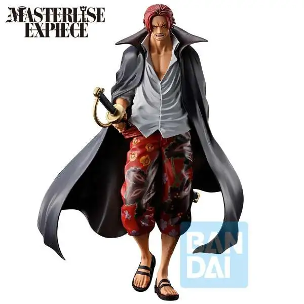 One Piece Masterlise Expiece Ichibansho Shanks 8.3-Inch Collectible Figure [Red Hair Pirates]