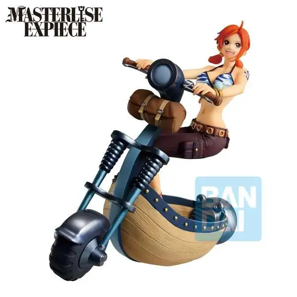 One Piece Masterlise Expiece Ichibansho Nami 7.1-Inch Collectible Figure [Playing Love Song in the Sky] (Pre-Order ships December)