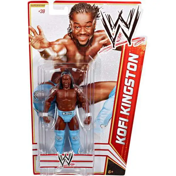 WWE Wrestling Series 19 Kofi Kingston Action Figure #39