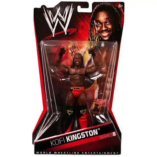 WWE Wrestling Series 8 Kofi Kingston Action Figure