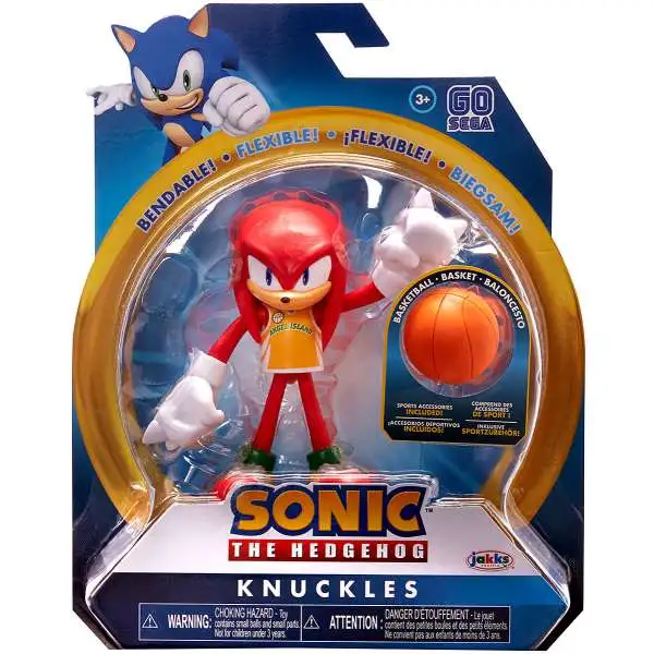 Sonic The Hedgehog 2020 Series 3 Knuckles Action Figure [Basketball]