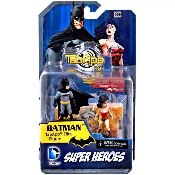 DC TabApp Elite Batman & Wonder Woman Figure 2-Pack