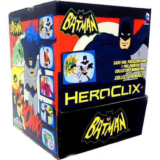 DC HeroClix 1966 Batman Classic Booster Box [24 Packs]
