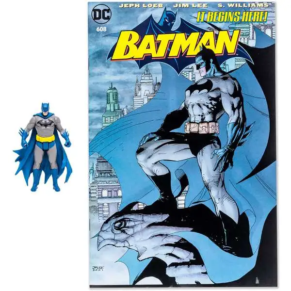 McFarlane Toys DC Page Punchers Batman Action Figure & Comic Book [Batman Hush]